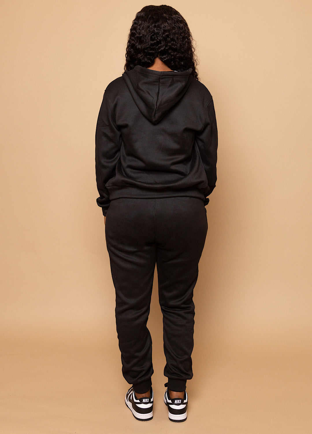 Velour Lined Jogger Set
