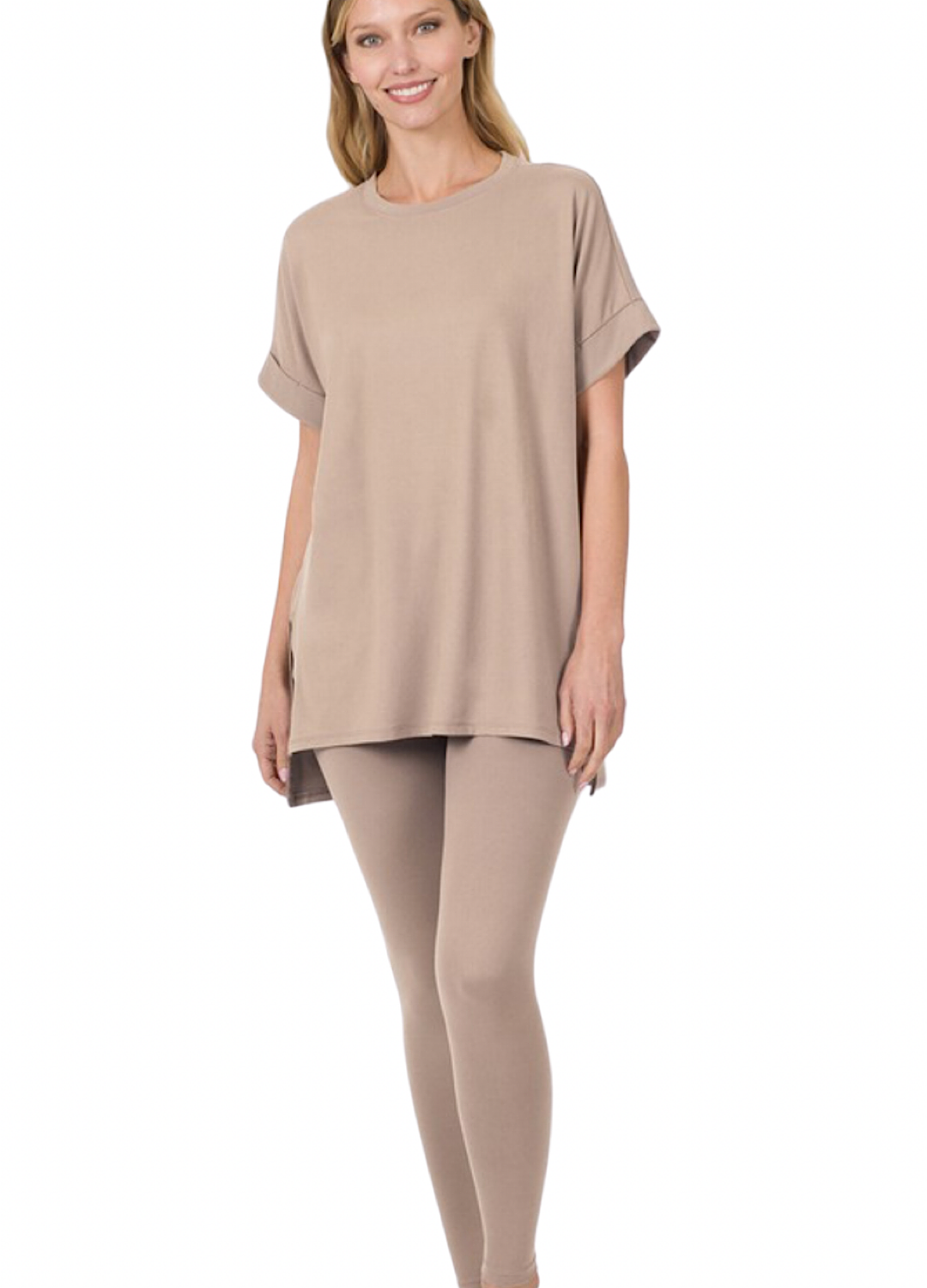 Legging Set - Round Neck