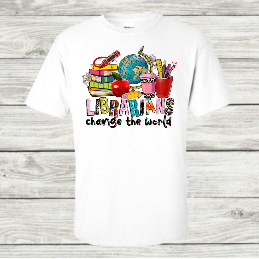 Librarians Change The World Tee