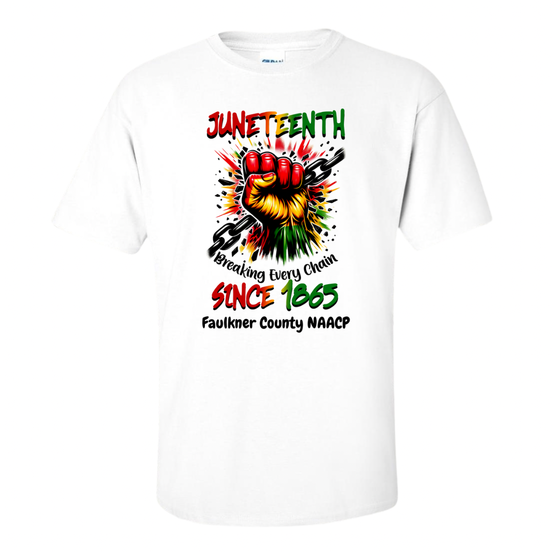 Juneteenth tee NAACP edition
