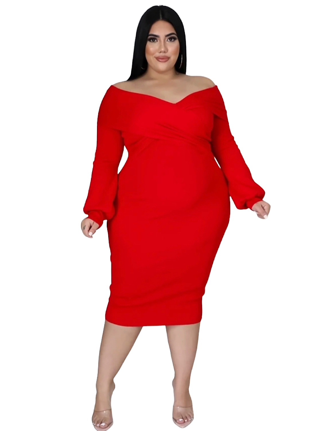 Lady in Red Dress