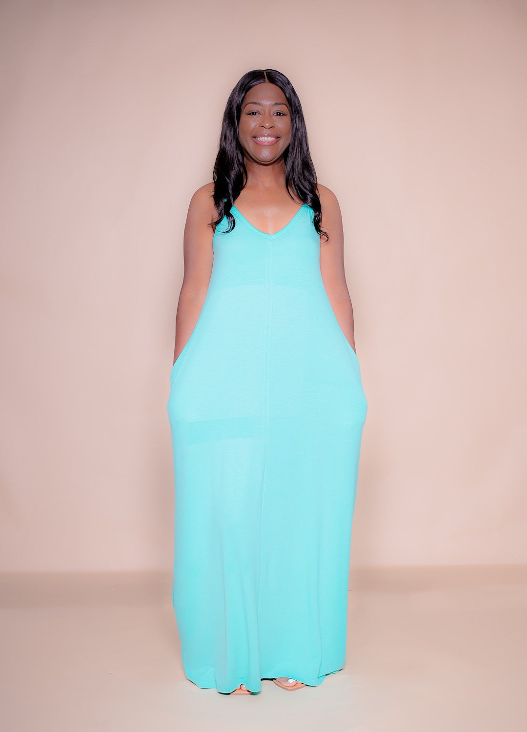 V-neck Maxi Dress V-neck Maxi Dress