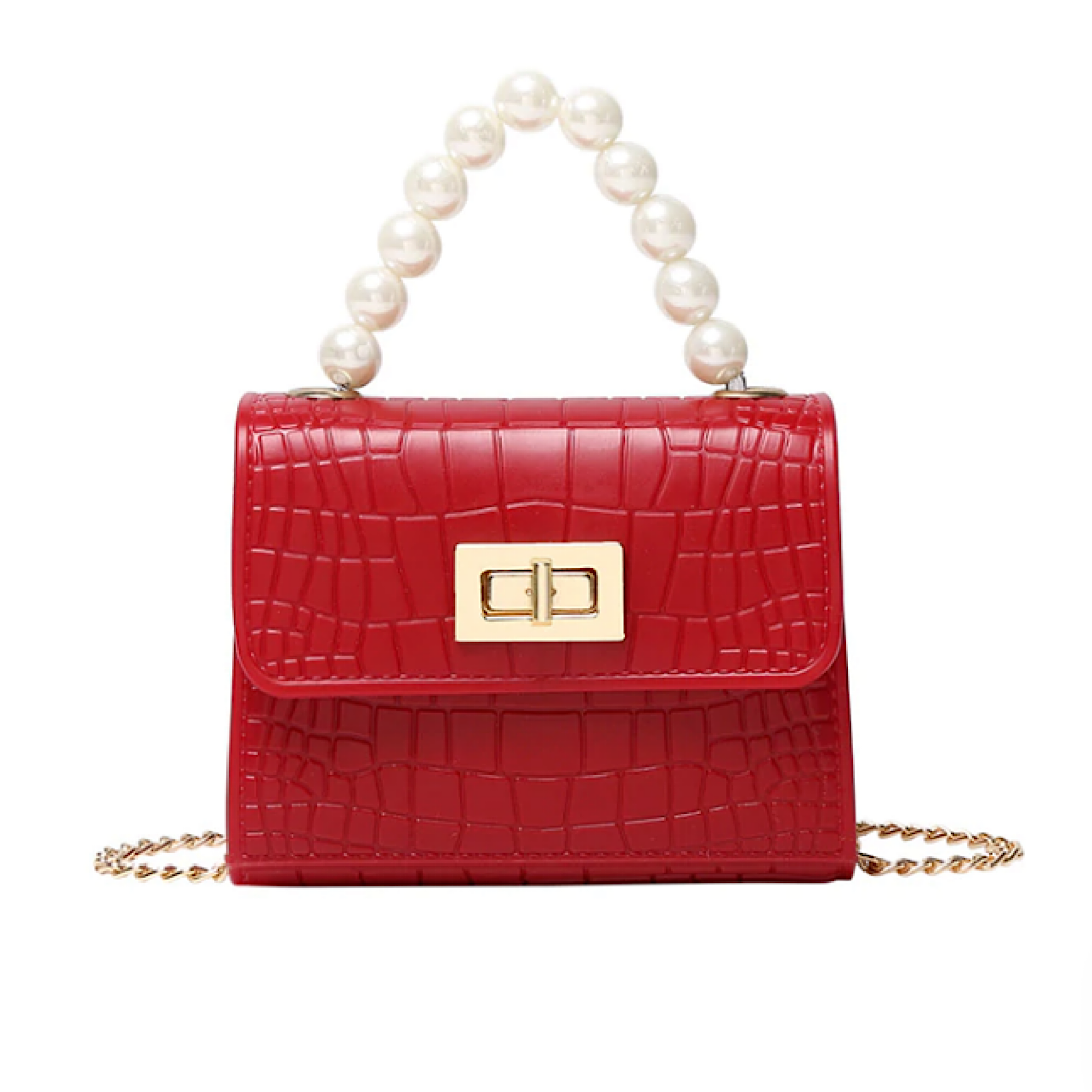 Kids Embossed Crossbody Purse