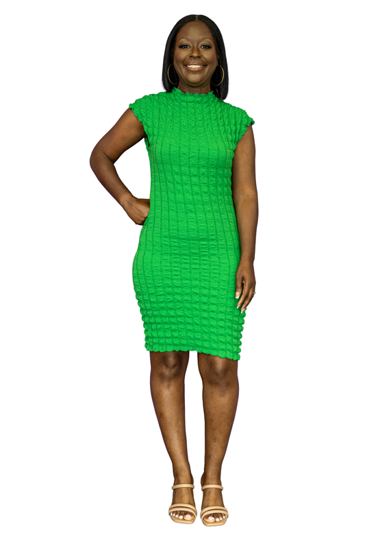 Honeycomb Midi Dress