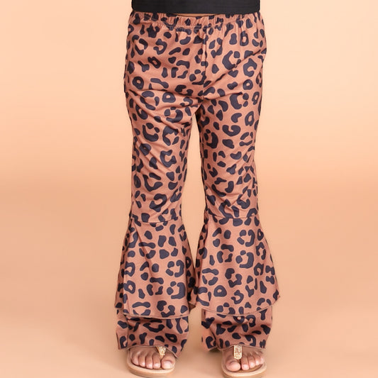 Leopard Bell Bottoms