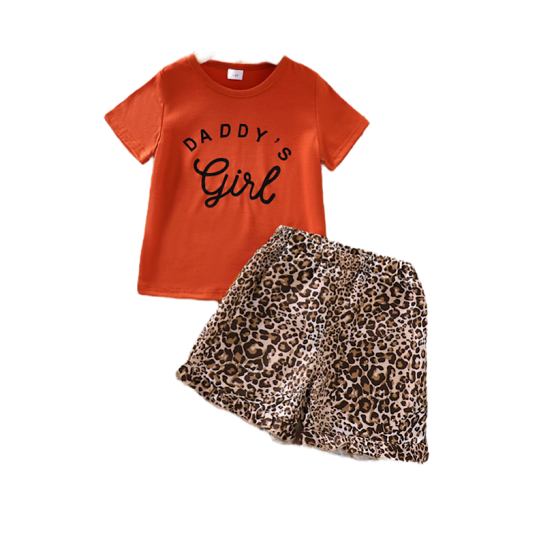 Daddy’s Girl Orange Set