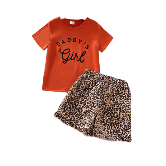 Daddy’s Girl Orange Set