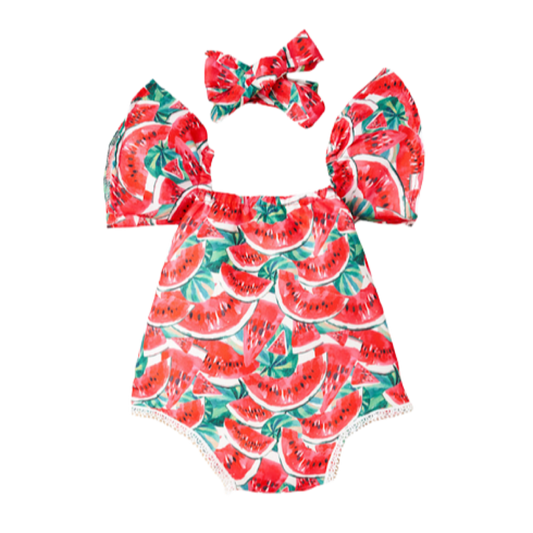 Watermelon Romper  Set